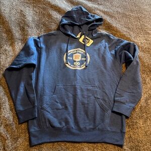 Navy Blue Hoodie Croatian Eagles Soccer NWT